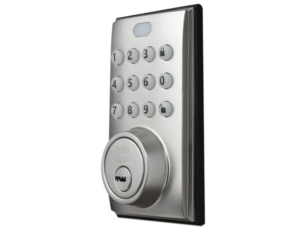 Cerrojo Digital Assa Abloy PCD 265, apertura con teclado o llave, 50 usuarios.