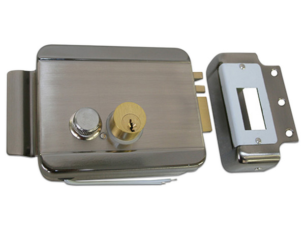 Cerradura Electromecánica Axceze AX-LOCKR, Orientación derecha, 12V, Acero.