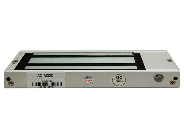 Chapa magnética Axceze AX-M320 para puertas de madera o aluminio, Fuerza de sujeción de 158 kg.