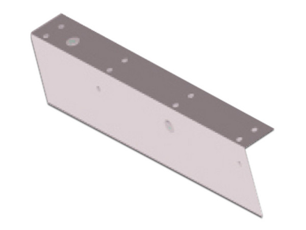 Soporte de fijación L Axceze para series M620, apertura interior, compatible con chapa magnética.