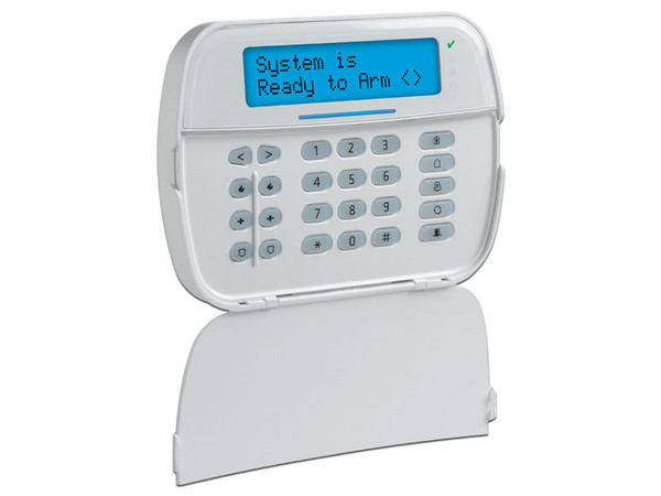 Teclado LCD Alfanumrico DSC HS2LCDPN, con Credencial de Proximidad.