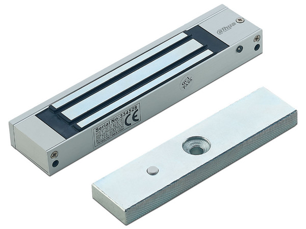 Kit para Control de Acceso Dahua ASF180AV1+ASF180ZLV1, Incluye 1 Chapa Magnética ASF180A-V1, Soporte ZL ASF180ZL-V1. Color Gris.
