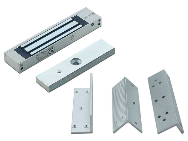 Kit para Control de Acceso Dahua ASF180AV1+ASF180ZLV1, Incluye 1 Chapa Magnética ASF180A-V1, Soporte ZL ASF180ZL-V1. Color Gris.
