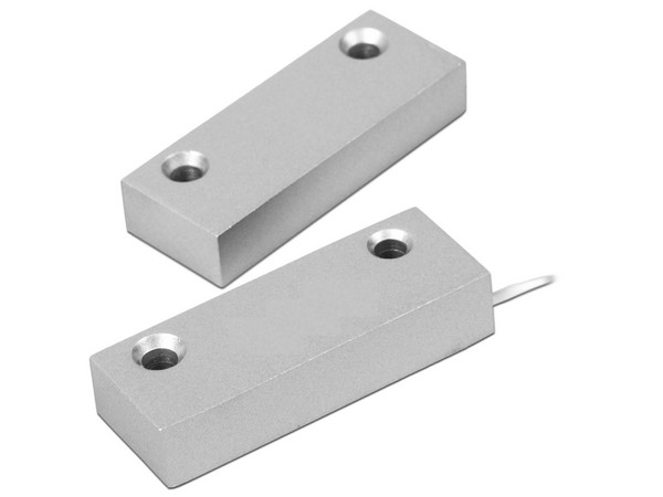 Contacto Magnético Dahua Metálico, Cableado, Para Interior o Exterior, Para Puertas o Ventanas, NC, Uso Residencial o Comercial, GAP 35 mm, CE.