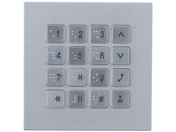Módulo con Teclado Numérico Antivandálico Dahua VTO4202FMK, RS485, IP65, IK07.