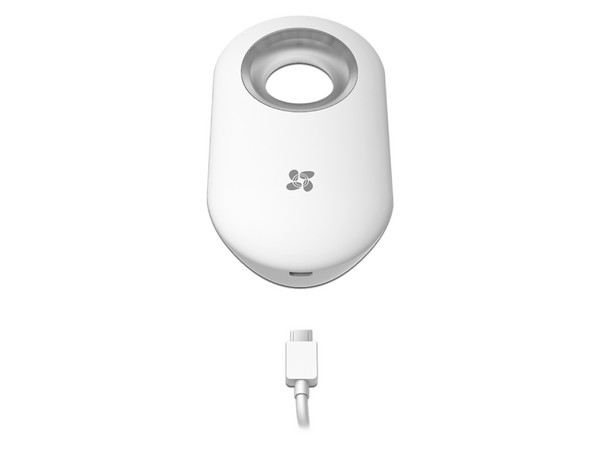 Sirena inalámbrica EZVIZ CS-T9-A, compatible con kit de alarma EZVIZ, USB. Color Blanco.