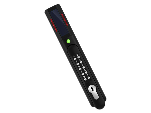 Cerradura de Seguridad PANDUIT SmartZone, Con lectora de tarjetas, Teclado para Doble Autenticación, Sensor de humedad Integrado, Color Negro.