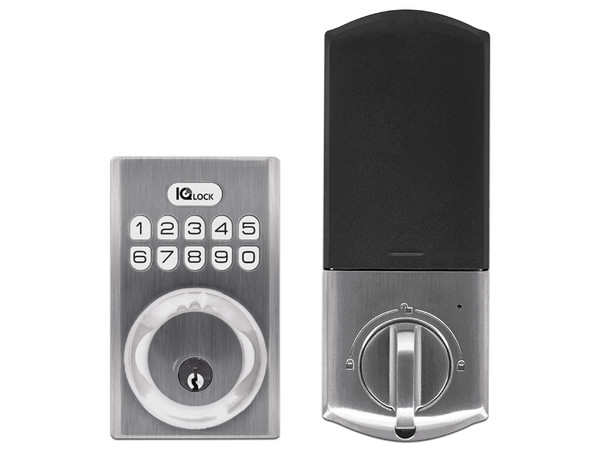 Cerradura Inteligente Qolsys IQDLK-PGK-SN con Teclado, IoT PowerG. Color Gris.