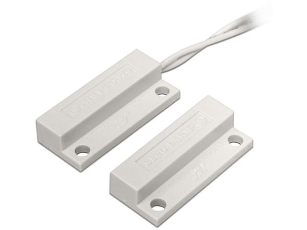 Mini Contacto Magnético Seco-Larm SM205QW,compatible con paneles DSC / Risco / Bosch.