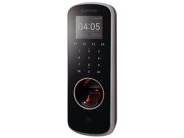 Lector Biométrico Suprema BioStation L2 BSL2OM de Huella Digital, 13.56 MHz. Color Negro.