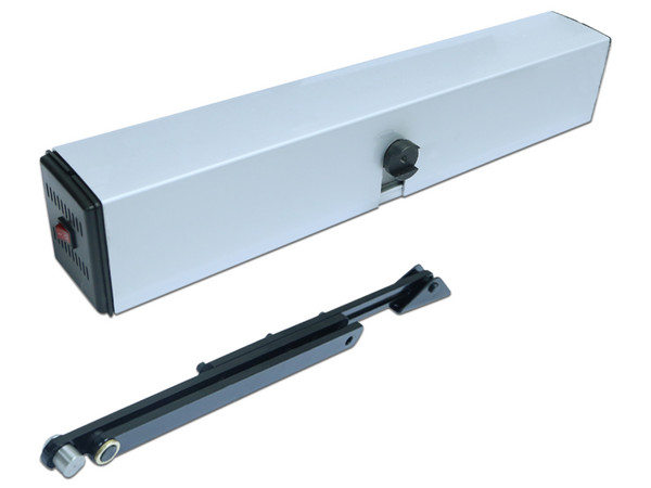 Operador automático de puerta YLI YAD200SW (PUSH), con brazo de apertura interior de 90 grados, 3 a 7 segundos.