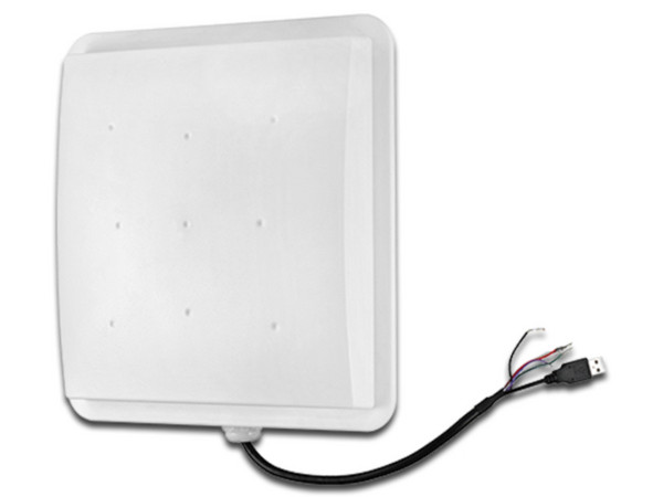 Lector Wiegand ZKTeco UHF5F de largo alcance, hasta 6m, Wiegand 26/34, USB.