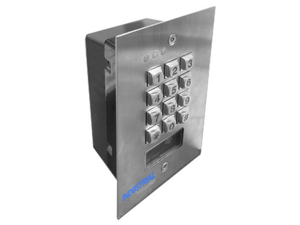 Teclado Exterior AccessPRO PROKEYPAD2V2, Lector de Proximidad, Hasta 1200 Usuarios, Color Gris.