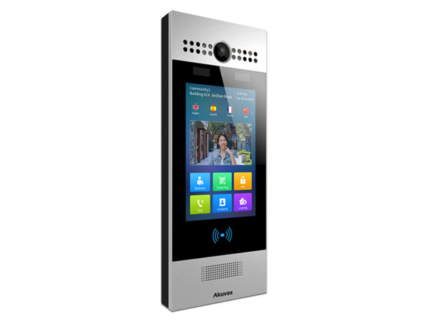 Kit Videoportero y Montaje de Pared Akuvox R29CKIT, Pantalla Multi Touch de 7