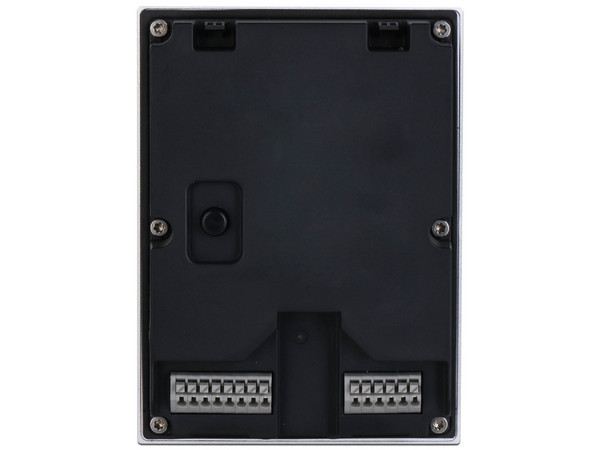 Frente de Calle IP Dahua DHI-VTO2201F-P-S2 de 2MP, HD, Protección IK07 e IP65, PoE, Color Plata.