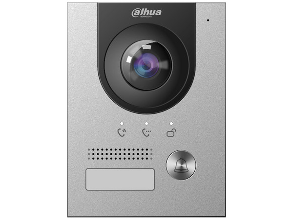 Videoportero Dahua VTO2202FP, Altavoz, Alámbrico, IK07, IP65, PoE.