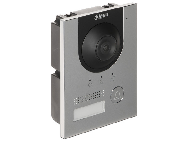 Videoportero Dahua VTO2202FP, Altavoz, Alámbrico, IK07, IP65, PoE.