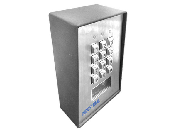 Teclado Industrial para Exterior Epcom PRO-KEYPAD-3V2, Lector de Aproximidad , Hasta 1200 Usuarios, Color Gris.