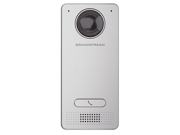 Videoportero IP Grandstream, apertura por código, Antivandálico IK10, 2 relevadores, IP66, PoE.