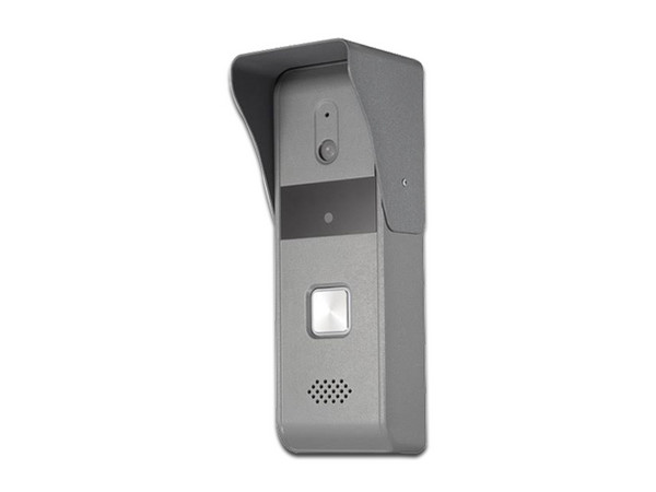 Frente de Calle Analógico Hikvision DS-KB2421T-IM para Videportero DS-KH2220 y DS-KIS203. Color Gris