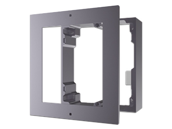 Base Hikvision DS-KD-ACW1 de 1 espacio para Videoportero IP DS-KD8003-IME1, Instalación en superficie.