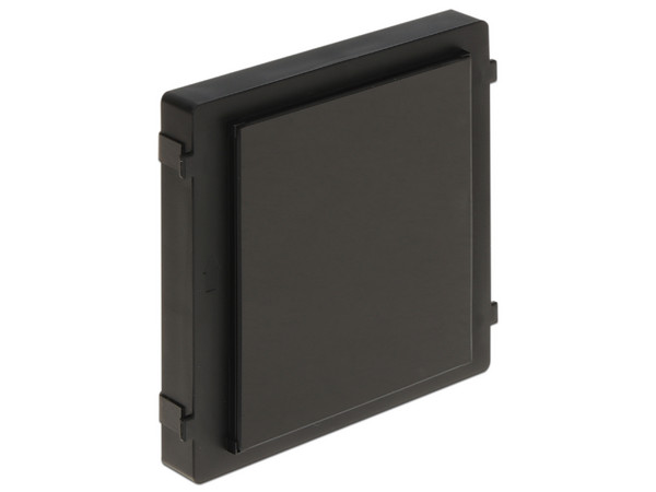 Modulo de Tapa Ciega Hikvision DS-KD-BK para Videoportero Modular. Color Negro