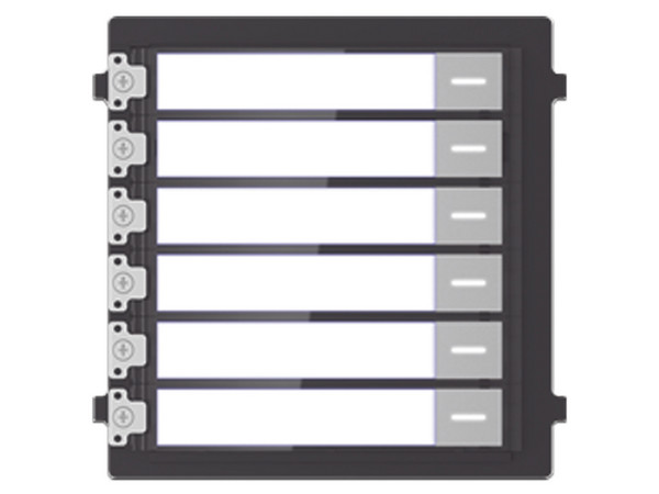 Módulo de Botones Para Videoportero Modular, Llamada de un solo Toque, Soporta Hasta 6 Monitores Principales.