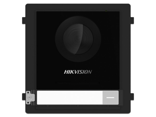 Videoportero Hikvision DS-KD8003-IME1(B), 2MP (1920 X 1080), IR hasta 3m, IP65, PoE, Color Negro.