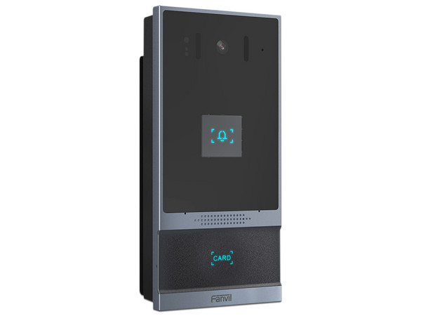 Videoportero SIP Fanvil I62, 2 Cuentas SIP, Hasta 10000 tarjetas de acceso, IP66, PoE.