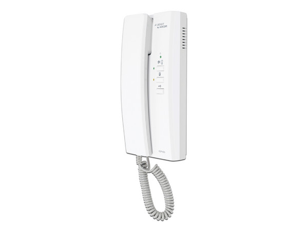 Interfon Kocom KDP603,  Alámbrico, Compatible con KLPD410/KIP120, Color Blanco.
