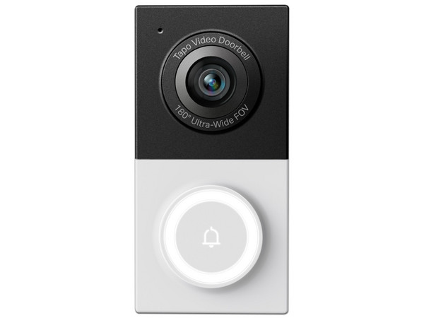 Timbre Inteligente TP-Link Tapo D130 con Cámara, Resolución 2K, 5MP. Color Blanco