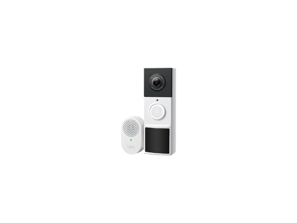 Video portero TP-Link Tapo D210, Cámara de 3MP (2304 x 1296), Wi-Fi, Color Blanco.
