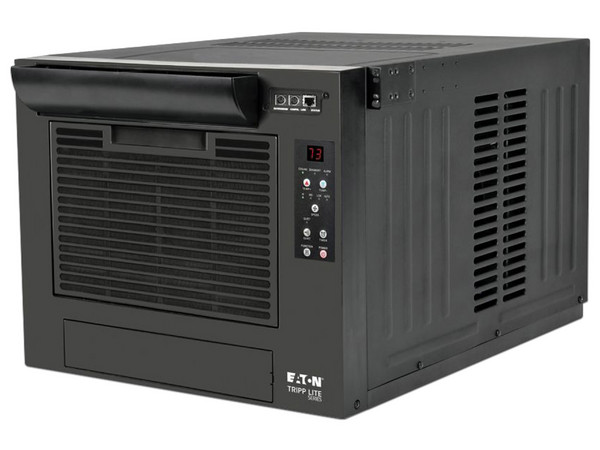 Sistema de Refrigeración de Bastidor de Servidor Eaton TrippLite SRCOOL7KRME, Compatible con EIA, 120V, 9000 BTU, Rack 8U. Color Negro.