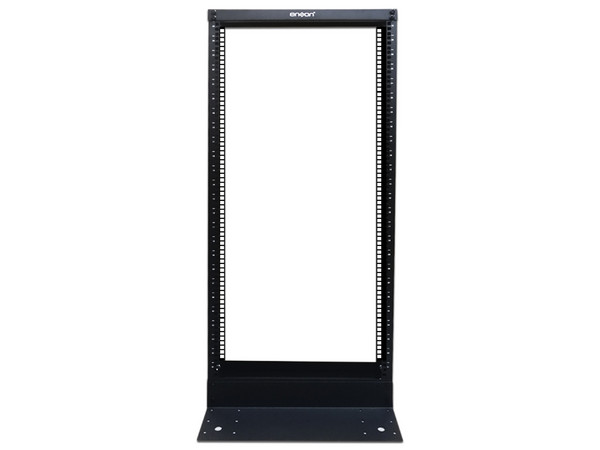 Gabinete Vertical Rack Enson ENS-RACK248, Marco Abierto, 25U, Color Negro.