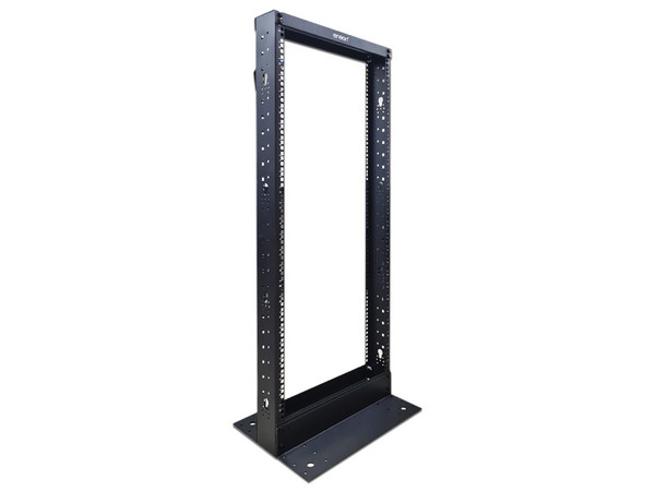 Gabinete Vertical Rack Enson ENS-RACK248, Marco Abierto, 25U, Color Negro.