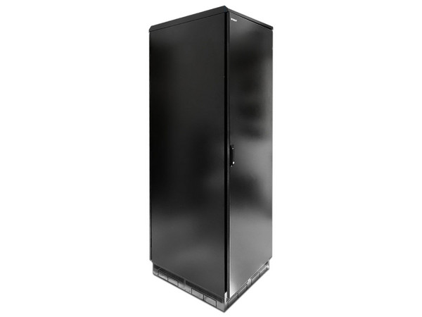 Gabinete de Acero para Exteriores Enson ENS-RGBO42U8, 60 x 214.5cm, Soporta hasta 1000Kg, Color Negro.