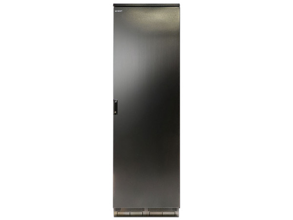 Gabinete de Acero para Exteriores Enson ENS-RGBO42U8, 60 x 214.5cm, Soporta hasta 1000Kg, Color Negro.