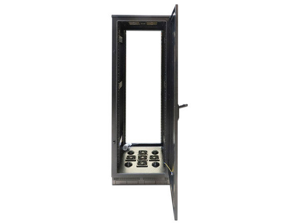 Gabinete de Acero para Exteriores Enson ENS-RGBO42U8, 60 x 214.5cm, Soporta hasta 1000Kg, Color Negro.