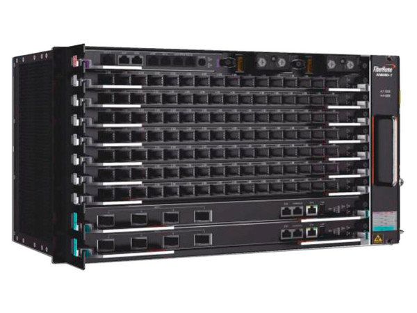 Terminal de Línea Óptica FiberHome AN6000-7, 6 UR, hasta 96 Puertos GPON, para montar en rack de 19