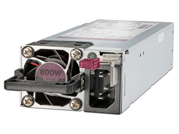 Fuente de poder para servidor HP 865414-B21 de 800W, bajo contenido en halógenos, ranura flexible.