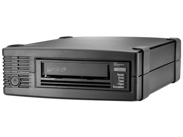 Unidad de Cinta Externa HPE StoreEver LTO-9 Ultrium 45000, Velocidad de 300 MB/s, 12Gb/s SAS, Hasta 45 TB, Color Negro.