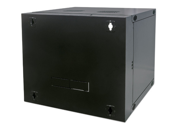 Gabinete 19 Doble Sección 12U Flatpack, Profundidad 600mm