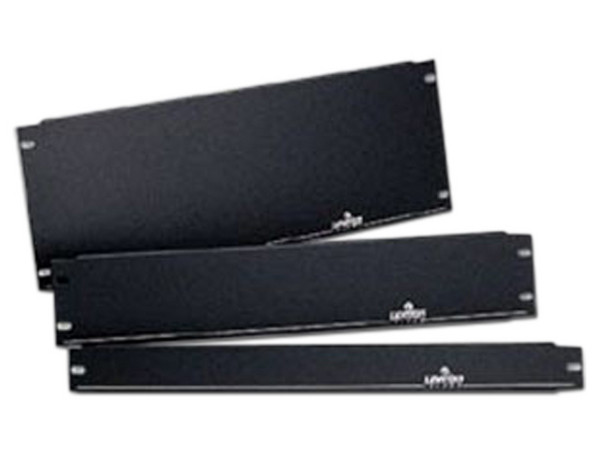 Panel ciego Leviton para rack 1U.