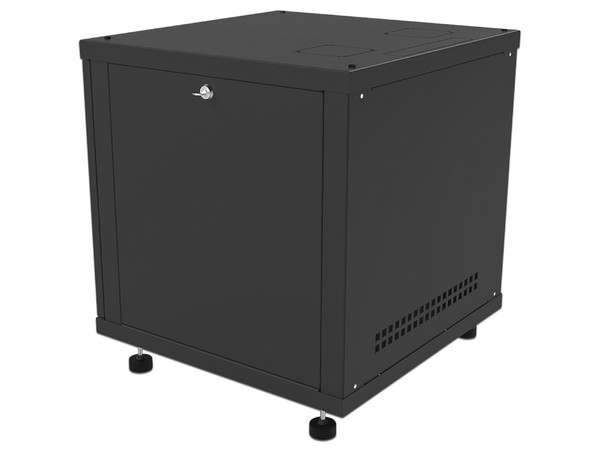 Gabinete Profesional para Telecomunicaciones de 12UR, 638 mm Profundidad.