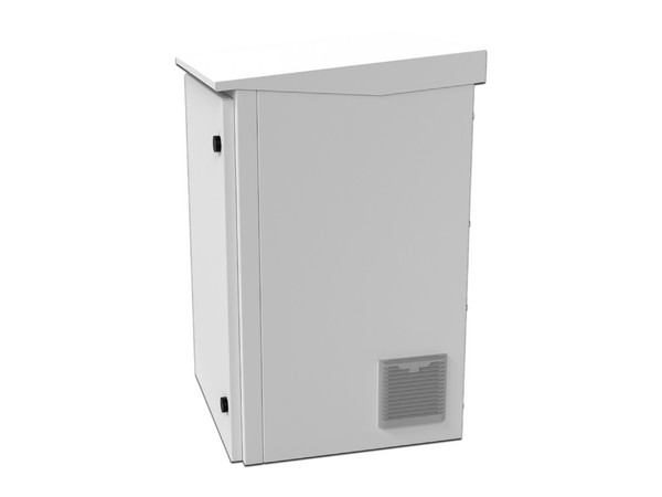 Gabinete metálico Linkedpro LP-FORTE-16U-R3 para exteriores, con Rack de 19