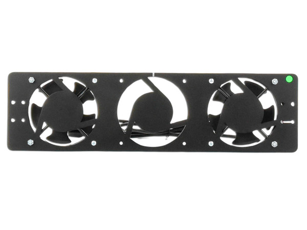 Kit de 2 Ventiladores (12 x 12 cm) con Clavija para Gabinete de Piso, 110 Vca.