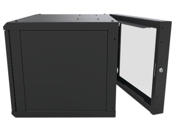 Gabinete Abatible de Pared LinkedPro SR-1912-GAP-V4 con Rack 19