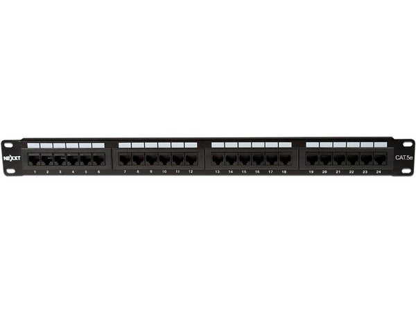 Tablero de conexiones Nexxt Solutions de 24 puertos, CAT 5e.