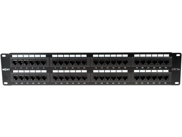 Tablero de conexiones Nexxt Solutions de 48 puertos, CAT 5e.