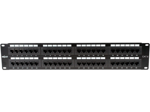 Tablero de conexiones Nexxt Solutions de 48 puertos, CAT 6.